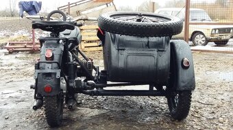 Náhon sidecar M-72 , ZIS , Ural , Dněpr - 2