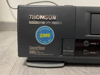 Videorekordér VHS THOMSON VPH 6920G, CHROMA PRO II - 2