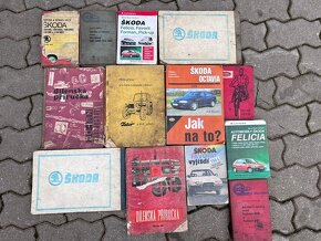 Veteránské knihy, dílenské manuály Škoda, Zetor, Trabant - 2