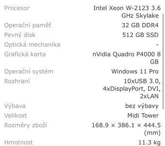 HP Z4 G4 vhodné pro hraní her, úpravy videa a hudby - 2