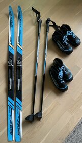 Kompletní dětský běžecký set Sporten: běžky, boty, hůlky - 2