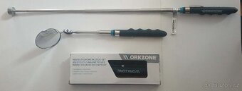 Vytahovák teleskop s magnetem a LED+zrcátko,nové - 2
