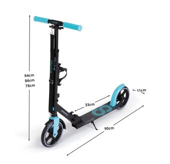 Skládací koloběžka MOVINO Infinity, Light Blue - 2
