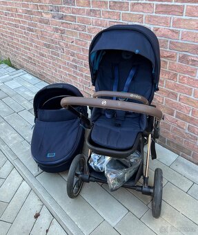 Dětský kočárek Cybex platinum Priam 2022 rosegold navy - 2
