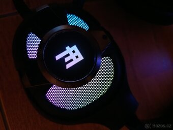 Nove rgb herni sluchatka s rgb sundavaci mikrofon 2 kusy - 2
