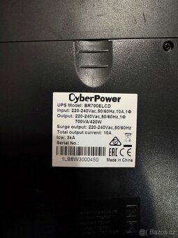 CyberPower BRICs LCD UPS 700VA/420W - 2