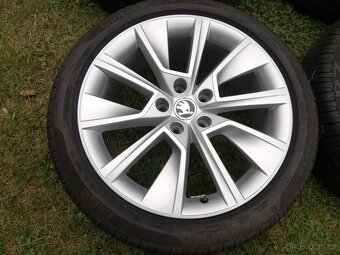 alu Škoda Octavia 4 Braga,letní 225/45/18 Pirelli - 2
