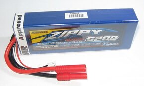 RC Li-pol ZIPPY Flightmax 5200mAh, 7.4V, 2S2P, 30C - 2