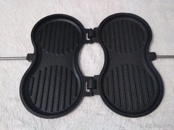 Sada litinových forem - ke grilování - Hamburgery, Sendviče - 2