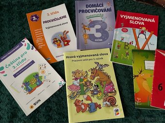 Školní set 3 třída . 5ks nové pracovní sešity - 2