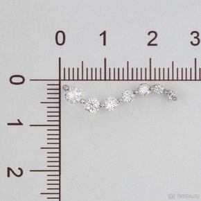 Krásný 14K přívěšek s diamanty 0,85ct - certifikát HRD - 2