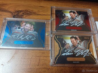 Podepsané hokejové karty Jágr, Plekanec, Hašek, Šlégr 5ks - 2