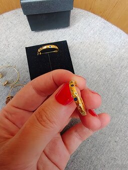 Náušnice s kamínky - 2