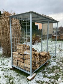 Nový modulový dřevník 4,5 m3 - 2