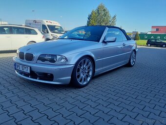 BMW 3 E46 cabrio, 325Ci, r. v. 2000, automat, hardtop, kůže - 2