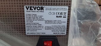 Ultrazvuková čistička VEVOR DIGITRAL PRO+ (10 L) – NOVÁ - 2