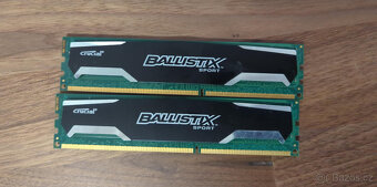Crucial 2x8 GB, DDR3 - 2