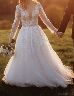 Svatební šaty vel. 36 - 2