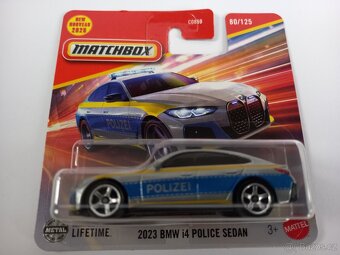 MATCHBOX -2023 BMW M2,2024 BMW 7-SERIES,BMW 1M,BMW i4 POLICE - 2