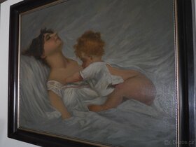 Matka s dítětem Josef  Cerman - 2