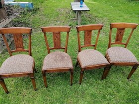 Prodám dřevěné židle originál holanský nabytek - 2