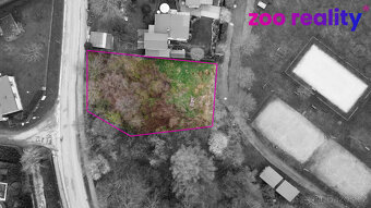 Prodej, stavební pozemek 1215 m2, Vidov - 2