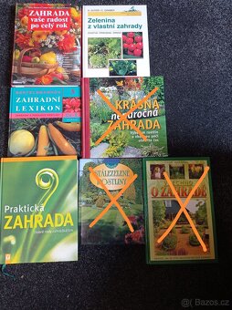 Kuchařky a knihy o zahradách - 2
