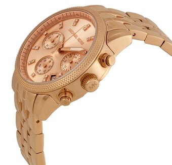 Michael Kors MK6077 originál dámské zlaté hodinky, NOVÉ TOP - 2