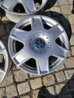 Prodám orig.alu 16 VW 5x100 ET 42 Golf 4 bora - 2