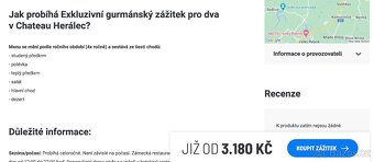 Exkluzivní gurmánský zážitek v Chateau Herálec - 2