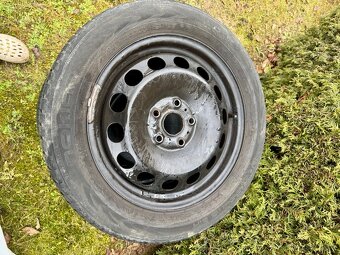 4x disky Škoda/VW s pneu zimní 205/55 R16 - 2