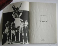 Josef Hrubý: YORICK  - knížka poezie - 2