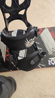 Komplet snowboard K2 / vazani / boty - 2