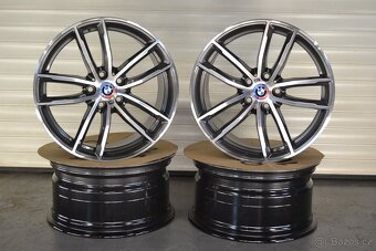 5x112 R18 Org. disky BMW 5 G30 G31 M-paket – dvourozměrné - 2