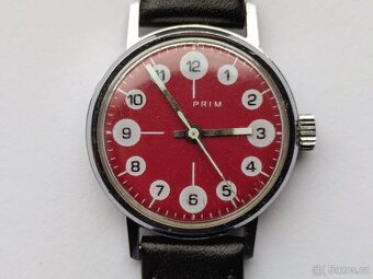 Hodinky PRIM BERUŠKY kalibr 66 - KRÁSNÉ - 2