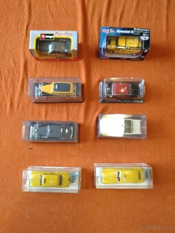 Modely aut TAXI 93 kusů POUZE KOMPLET - 2