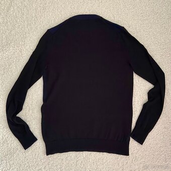 Pánský vlněný svetr Tommy Hilfiger s V výstřihem vel. М/50 - 2