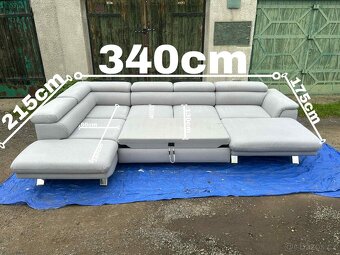 Luxusní Maxi „U“ Sedačka –Super stav - 2