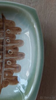 Mísa s motivem kapradí, keramika zn. Ditmar Urbach - 2