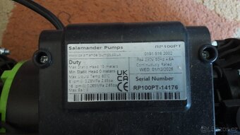Odstředivé čerpadlo Salamandr - 2