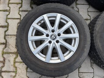 4x al kola 5x108 16 + pneu zimní 215/65 R16C - 2