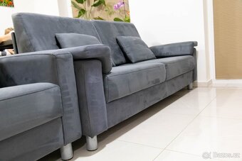 Prodám sedací soupravu - rozkládací pohovka + křeslo - 2
