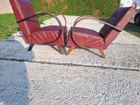 kožená - koženková křesla J. HALABALA - 2