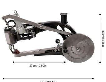 Ruční šicí stroj na kůži a obuv – model JX-JJ – funkční - 2