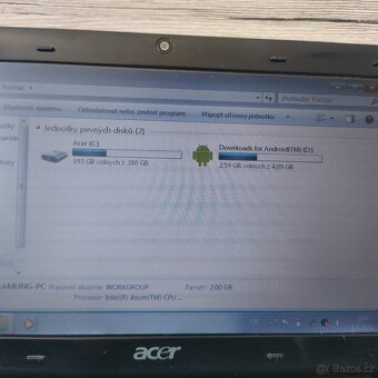 Acer Aspire one- 10,1"/ Intel Atom/ 320GB HDD/ 2GB RAM/ Win - 2