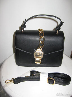 LUXUSNI NOVA KABELKA - ŽLUTE KOVANI- RUŽOVA MAŠLE - 2