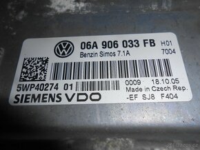 prodam ridici jednotku z skoda octavia 2 , 1.6 . kod BSE - 2