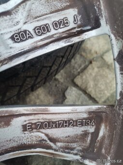 al.disky 5x112 R17 orig. AUDI Q5 - 2
