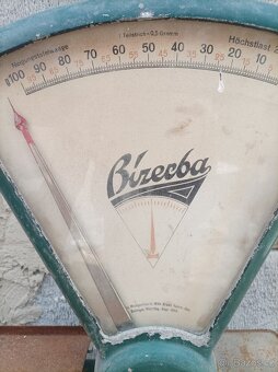 Stara nemecka vaha Bizerba - 2