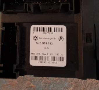 Motorek stahovačky PP dveří Octavia 2 FL - 2